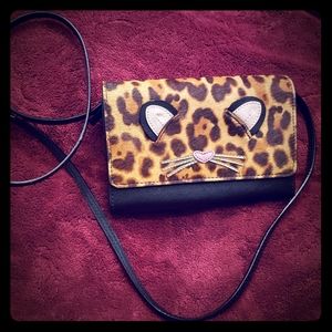 Kate Spade Leopard Summer Run Wild Crossbody Bag